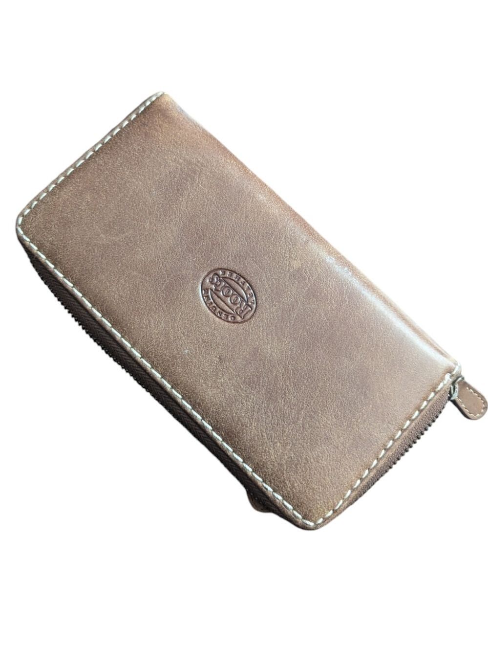 Roots Tribe Zip Around Clutch